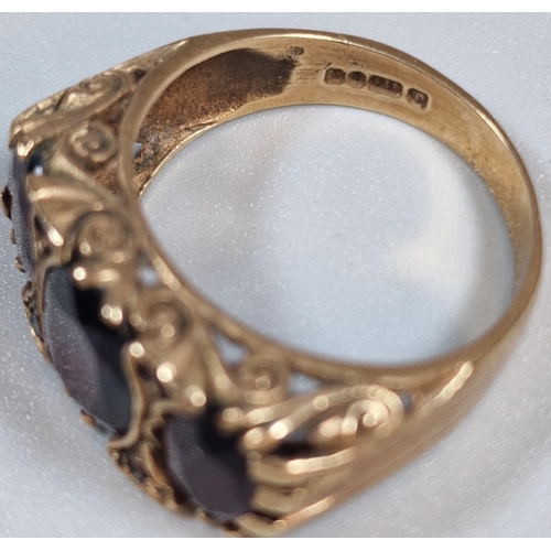 317 - 10K gold Jostens Brand American college ring for Cardinal Dougherty High School and dated 1984, inse... 