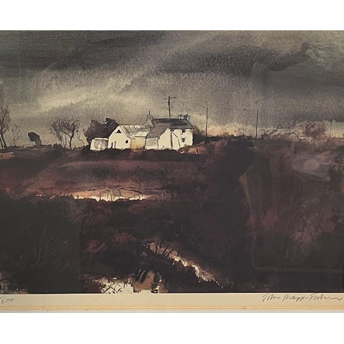 4 - John Knapp-Fisher (British, worked in Wales, 1931-2015), 'Buildings on Waun Fawr', limited edition p... 