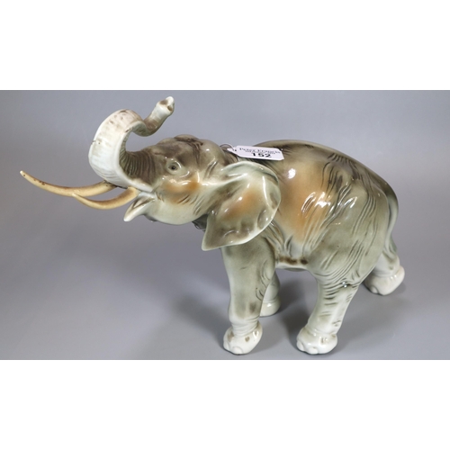 152 - Royal Dux model of an Elephant.  (B.P. 21% + VAT)