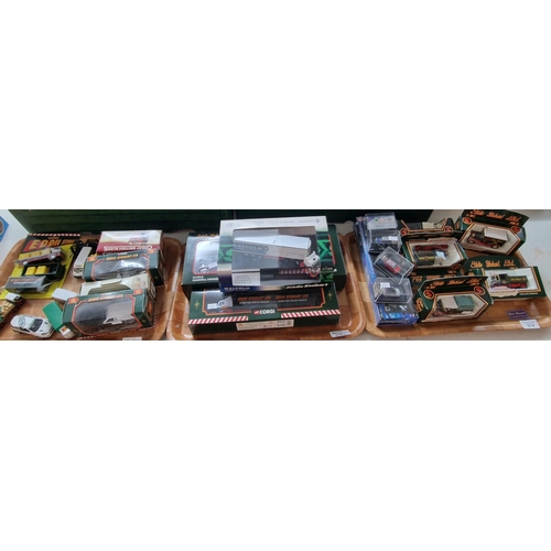 374 - Collection of Corgi Eddie Stobart and other diecast model vehicles. Together with Great British Buse... 