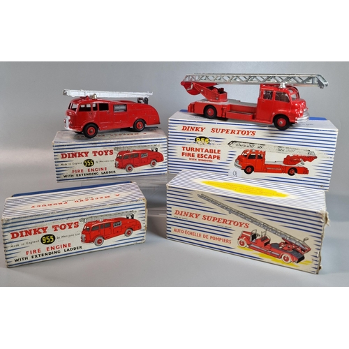 84 - Collection of Dinky Toys and Dinky Supertoys, all in original boxes to include: 899 Auto Echelle De ... 