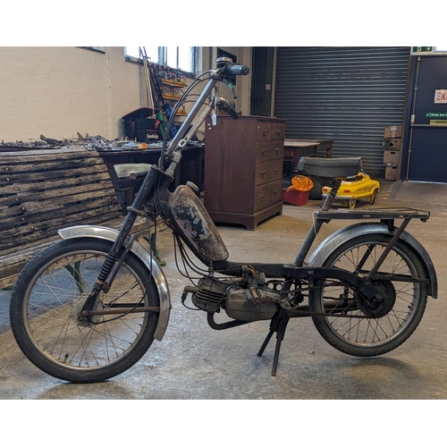 468 - An unusual Kreidler, late 1970's, 50cc moped with step through frame, telescopic front suspension, r... 