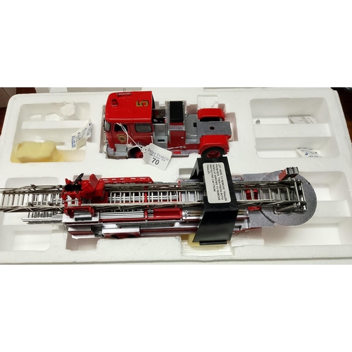 70 - Franklin Mint Precision Models 1965 Seagrave fire engine in polystyrene box. (B.P. 21% + VAT)