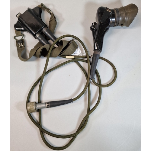 35 - Larkspur Commander's hand held microphone with webbing and chest piece. (B.P. 21% + VAT)