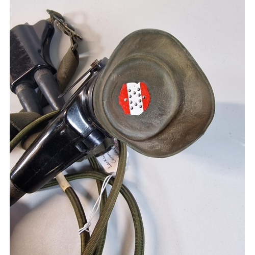 35 - Larkspur Commander's hand held microphone with webbing and chest piece. (B.P. 21% + VAT)