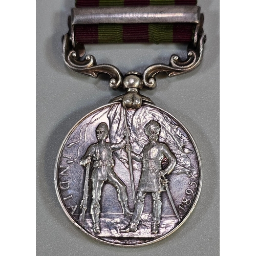 198 - Queen Victoria India General Service Medal awarded to Arthur John Feavyour No. 70532 Royal Artillery... 