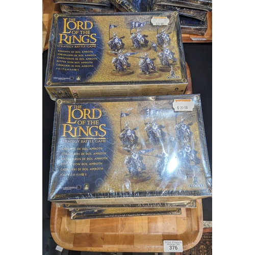 376 - Collection of ten The Lord of the Rings Strategy Battle Game figures to include 'Knights of Dol Amro... 