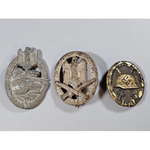 236 - German Third Reich period Mutter Kreuze dated 1938, together with three Third Reich style German Mil... 