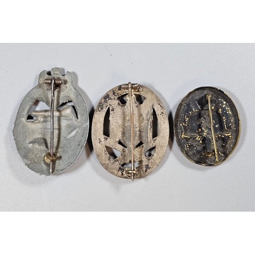 236 - German Third Reich period Mutter Kreuze dated 1938, together with three Third Reich style German Mil... 