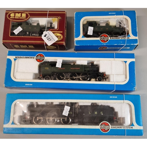 107 - Collection of OO scale Airfix Railway System locomotives. (4) (B.P. 21% + VAT)