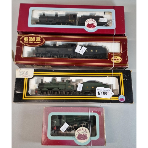 109 - Collection of OO Gauge model locomotives to include: Dapol and Airfix. (4) (B.P. 21% + VAT)