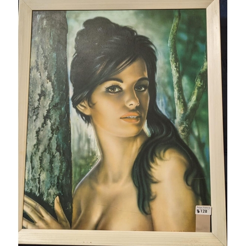 128 - After J H Lynch , 'Tina', coloured print signed in the plate. 57x47cm approx. Framed.  (B.P. 21% + V... 