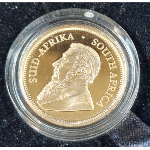 167 - 2017 South African Mint 1/4 oz gold proof Krugerrand in original box. (B.P. 21% + VAT)