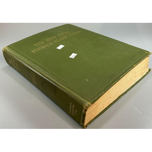 286 - Stanley Gibbons New Ideal Album British Empire 1840 to 1936 with a very good range of mint and used ... 