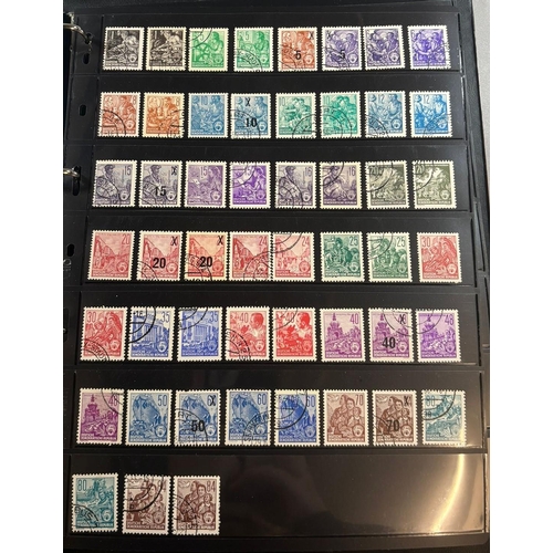 298 - All World collection of mint and used stamps in 21 binders in A-Z order plus two binders of duplicat... 