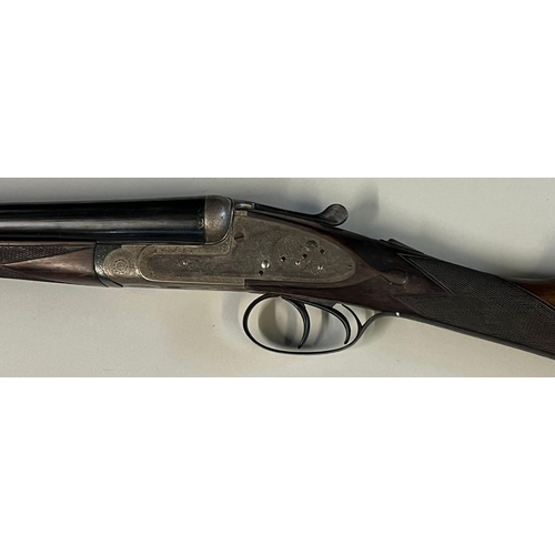 303 - Shotgun;12 bore double barreled English sidelock ejector shotgun by J Graham & Co. of Union Street, ... 