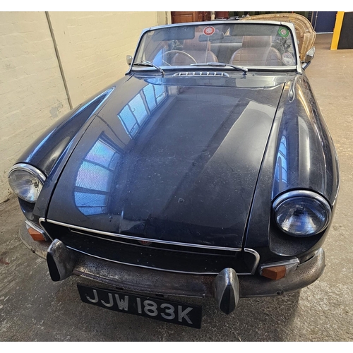 250A - TO BE SOLD AT 12 NOON PRECISELY.
1971 MGB Roadster drop head motor car, a late model version of the ... 