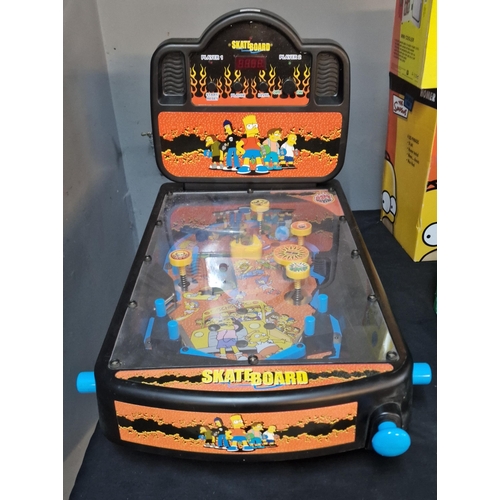 399 - Simpsons skateboard Bart SK 8 pinball machine. (B.P. 21% + VAT)