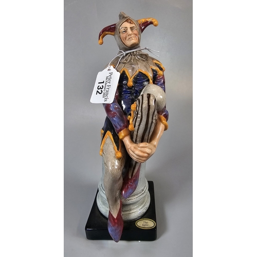 132 - Royal Doulton bone china figurine 'The Jester' HN2016. (B.P. 21% + VAT)