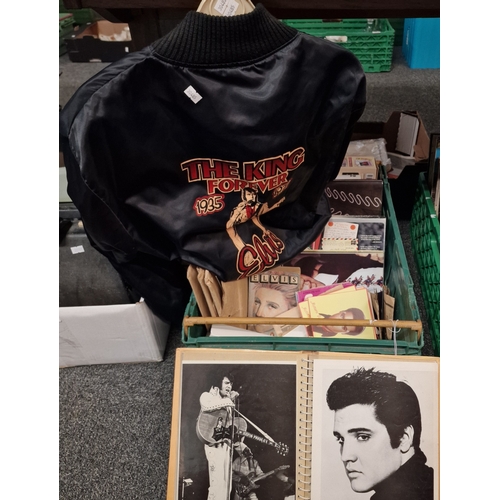 279 - Large collection of various LPs and RPM 45s to particularly include: Elvis Presley, Cliff Richard, B... 