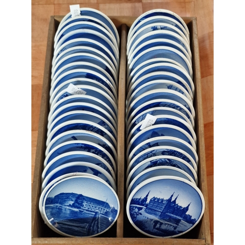 292 - Three trays of ceramics to include: small collection of Russian collectors' plates, set of five Germ... 