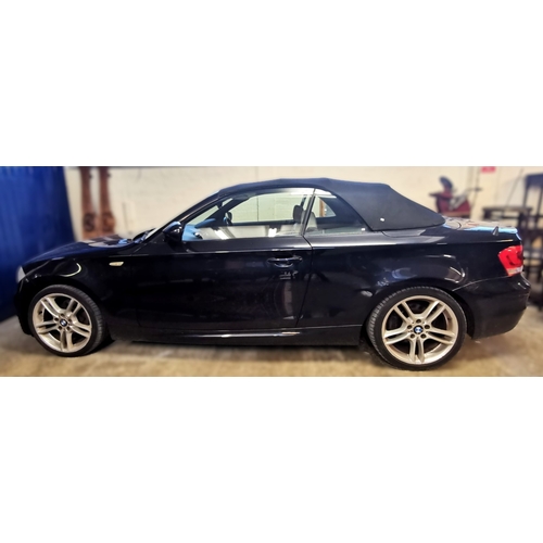 250 - MOTOR CAR,TO BE SOLD AT 12 NOON PRECISELY.
2012 BMW 118D M sport 2 door convertible. 1995ccs 4cylind...