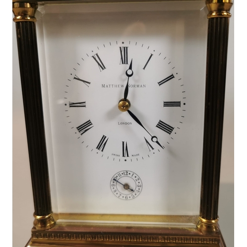 Matthew Norman クラシック置時計　ゴールド Matthew Norman クラシック置時計 ゴールド Matthew Norman