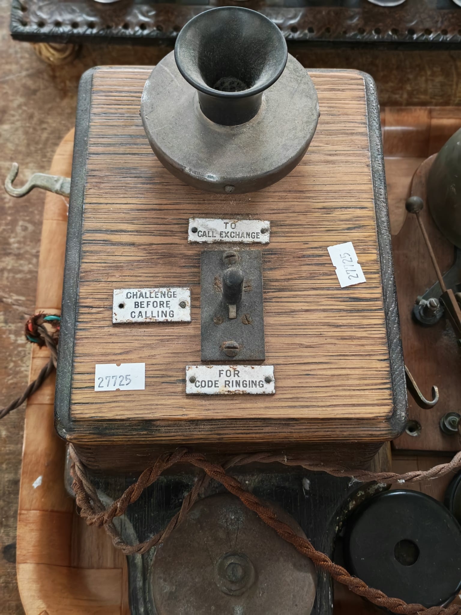 Vintage Connecticut Schoolhouse Intercom Phone, possibly used in ...