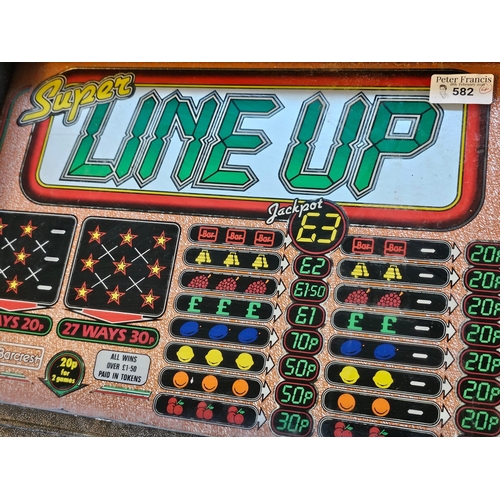 Collection of vintage fruit machine glass display panels, to include ...