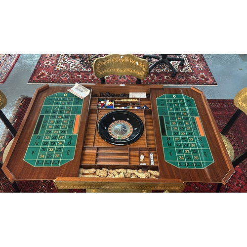 Italian Sorrento Ware metamorphic multi-games table to include ...