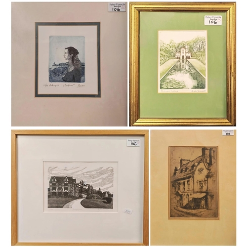 Group of furnishing prints to include: Sarah Van Nierkek 'Gregynog ...