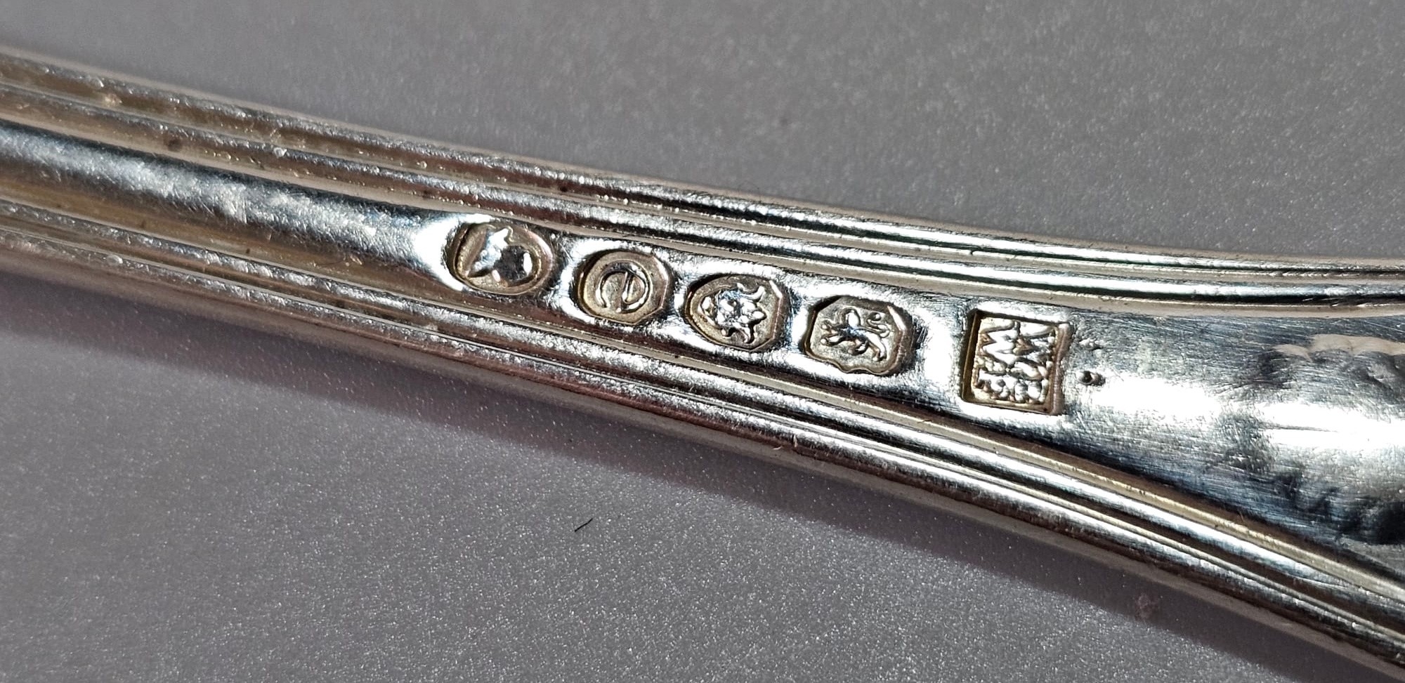 Bag of assorted Kings pattern 19th century silver flatware to include ...