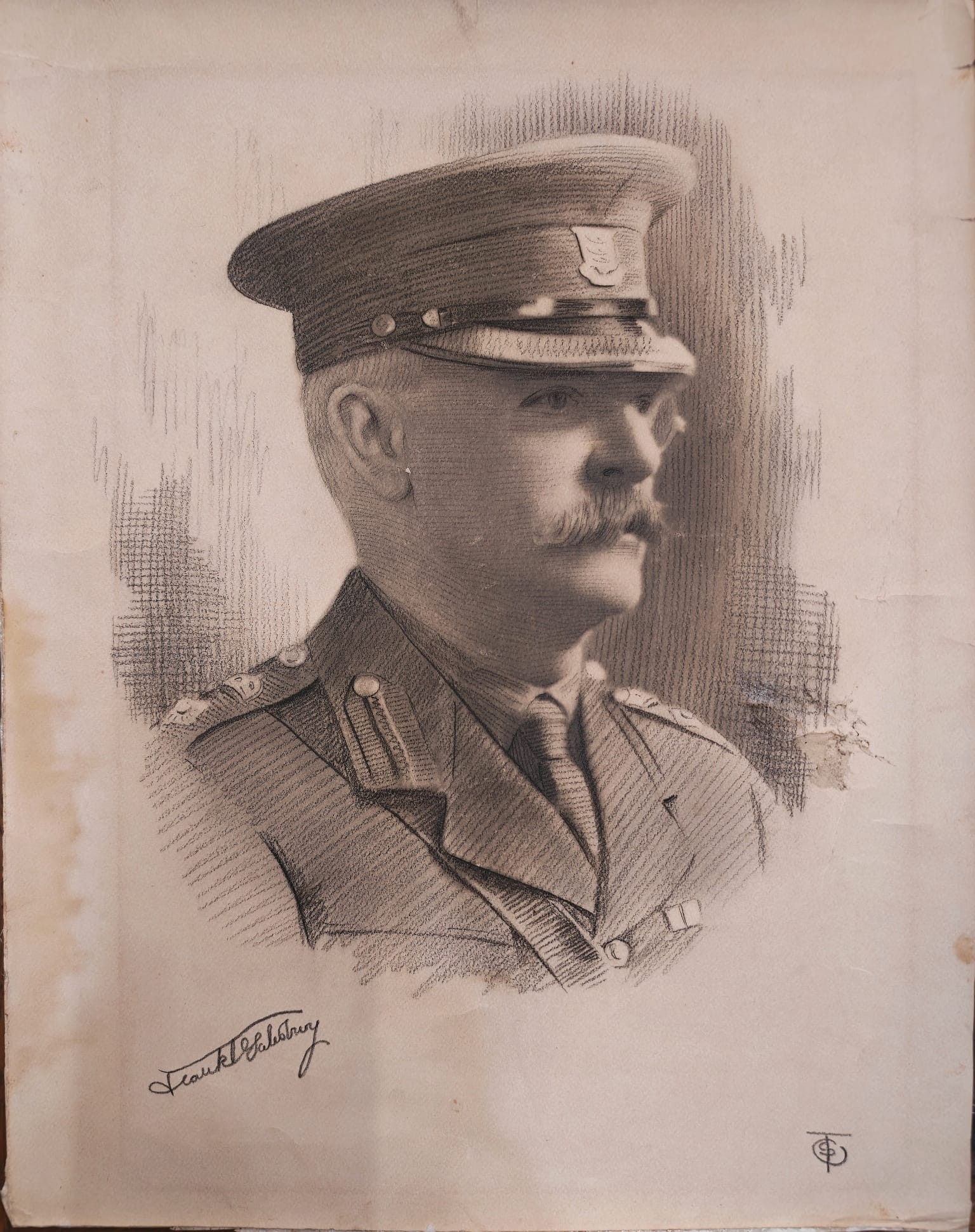 Frank O Salisbury, portrait of Field Marshal (Viscount) Herbert Plumer ...
