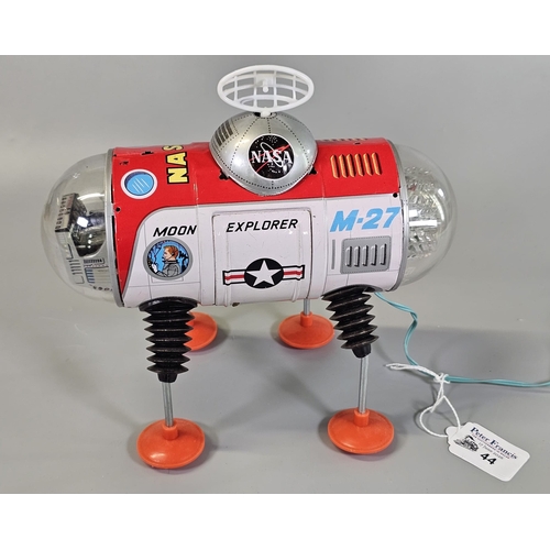 Japanese remote control battery powered Moon Explorer with