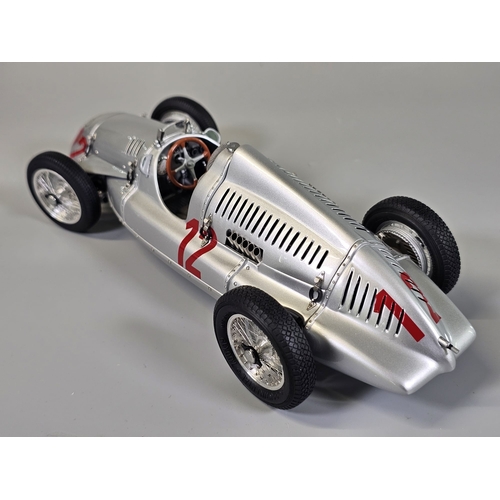CMC Model 1:18 scale Auto Union Typ D diecast racing car in