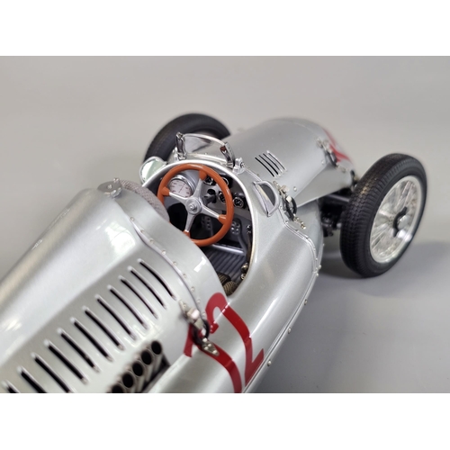 CMC Model 1:18 scale Auto Union Typ D diecast racing car in