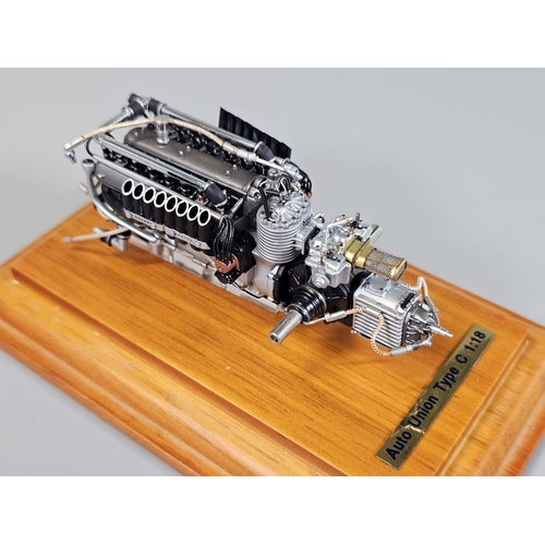 CMC Model 1:18 scale Auto Union Typ D diecast racing car in