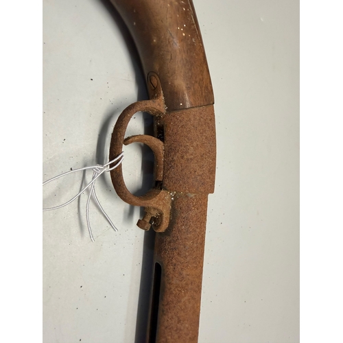 Vintage break action air rifle with semi pistol grip stock. Relic ...