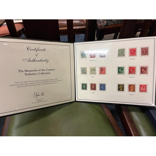 315 - MONARCHS OF THE CENTURY DEFINITION COLLECTORS STAMPS