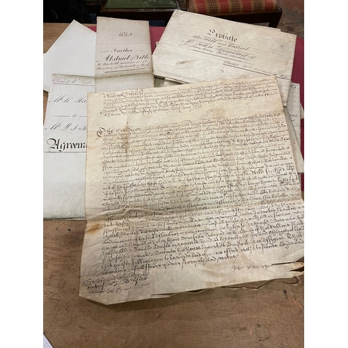 319 - QTY LEGAL DOCUMENTS FROM CHARLES 1ST TO QUEEN VICTORIA