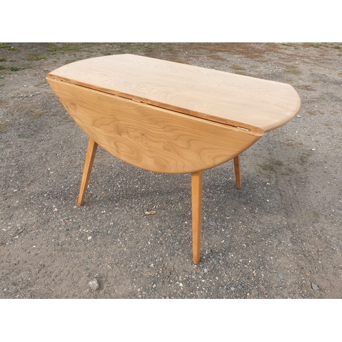 375 - ERCOL WINDSOR DROP LEAF DINING TABLE