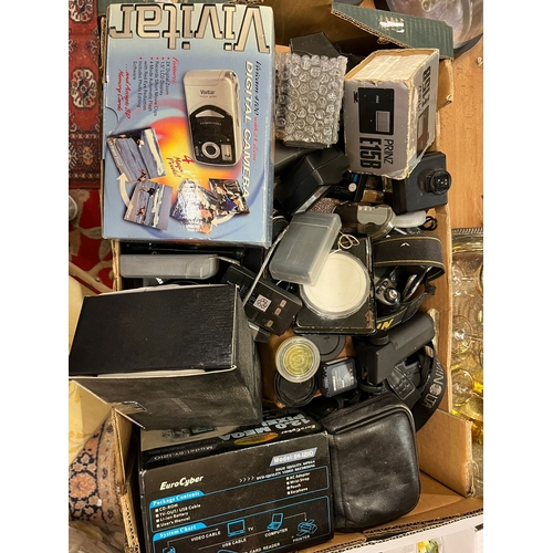 44 - LARGE BOX CAMERAS ETC