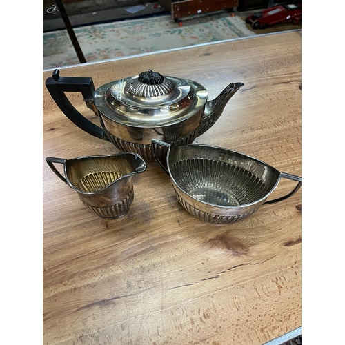 46 - THOMAS HARDY SILVER PLATE TEA-COFFEE-MILK