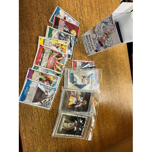 124 - BOX DRAGONBALL TRADE CARDS AND OTHERS