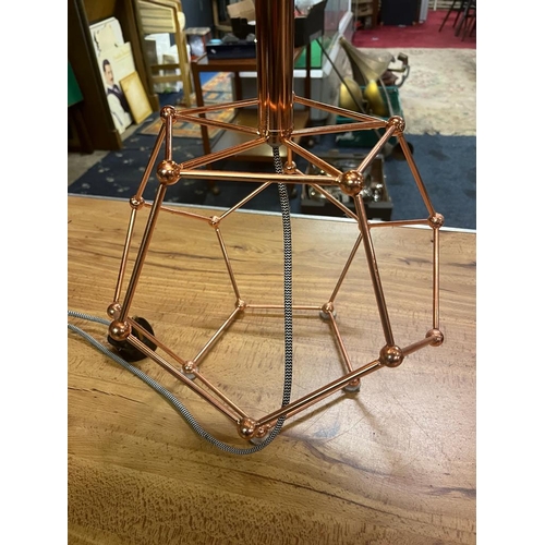 20 - COPPER TABLE LAMP