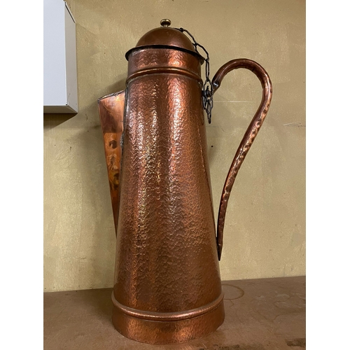 138 - LARGE COPPER JUG