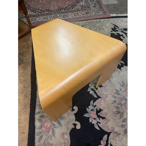 217 - MID CENTURY EKORNES BENT PLYWOOD COFFEE TABLE