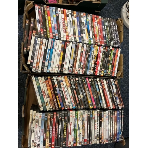 39 - 2 BOXES DVDS