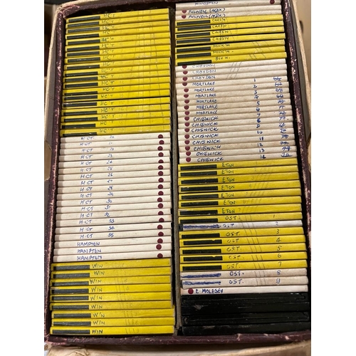 99 - 21 BOXES VINTAGE PROJECTOR SLIDES