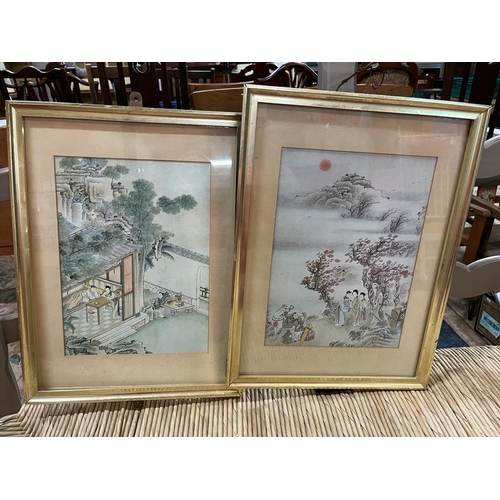 164 - PAIR JAPANESE PRINTS